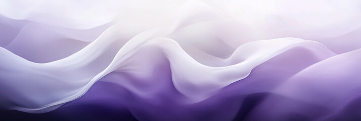 Poster - Mottled purple and white texture with soft flowing patterns and gentle lighting
