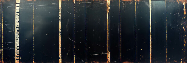 Poster - Texture of scanned film revealing fine scratches and subtle grain patterns over time