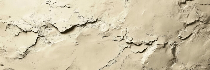 Poster - Textured sepia brown wall with grunge effect and intricate markings