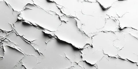 Poster - Elegant silver pastel wall texture showcasing subtle grunge patterns and soft details