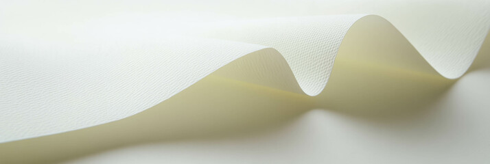Poster - Smooth off-white paper with embossed pattern and soft highlights creating a subtle elegance
