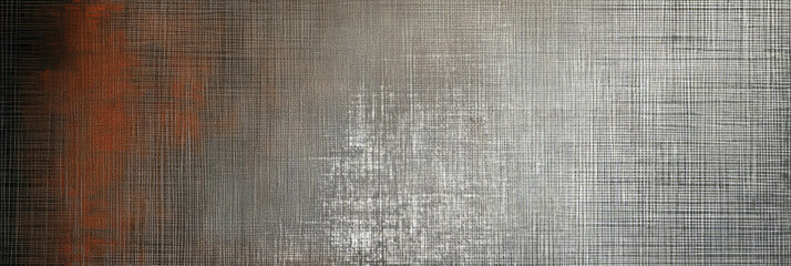 Poster - Woven nylon and brushed aluminum textures create an industrial aesthetic for modern design