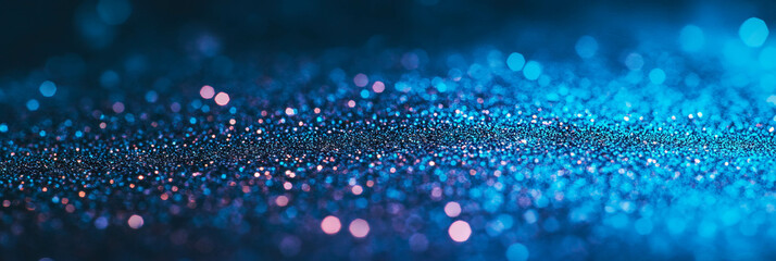 Poster - Stylized stars scattered across a dark blue sky create a dreamy nighttime atmosphere