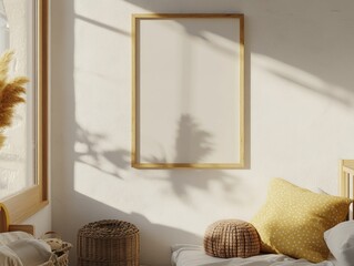 Wall Mural - Serene Sunlit Bedroom