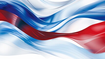 Poster - A vibrant vector of a wavy flag, showcasing patriotism with bold colors flowing gracefully, perfect for designs.