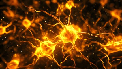 Poster - Neural Network Activity in Brain, Abstract Background