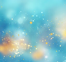 Abstract bokeh background of light particles