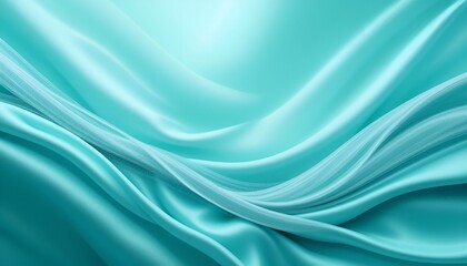 Poster - Pale blue satin texture, fabric silk background with beautiful soft blur pattern, natural glow. Smooth elegant blue silk, luxury cloth texture. Abstract background with copy space.