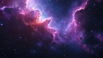 Wall Mural - The vast expanse of stars and galaxies