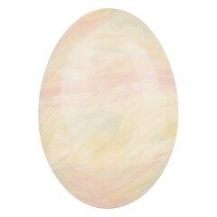 Wall Mural - Easter egg marble distort shape abstract easter white background.