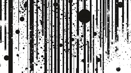 Aufkleber - Mesmerizing Abstract Geometric Pattern in Monochrome Tones   Minimal and Digital Backdrop for Wallpaper Cover Banner or Presentation  Visually Striking Conceptual Design with Bold Lines Shapes