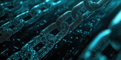 Leinwandbilder - Digital interface displaying blockchain transaction history and verification, showcasing modern, secure financial tech.