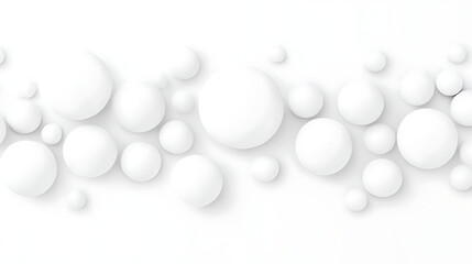 Poster - Abstract Spheres Floating Arrangement Minimalist Design Decorative Backdrop Clean Presentation Visual