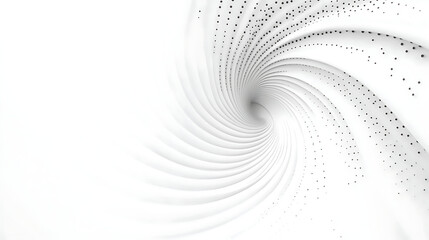 Poster - Abstract Swirl Illusion with Concentric Circles and Dots for Modern Background or Graphic Element