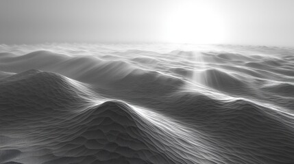 Poster - Soft seamless cloud ripples, bright sunlit formations, perfect for a transparent overlay.