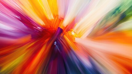 Poster - A dynamic abstract background with sharp angles and vivid colors, creating a sense of movement and energy for a bold and engaging visual impact.