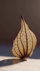 Poster - Close-up of dried, wilted flowers with delicate textures.