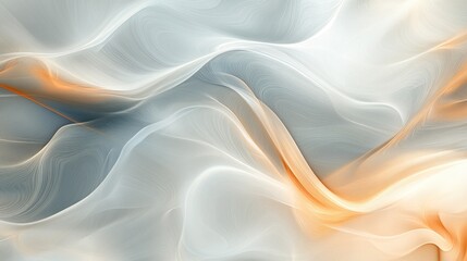 Poster - A serene abstract background with flowing lines and muted tones, evoking a sense of tranquility and elegance for a refined and stylish appearance.