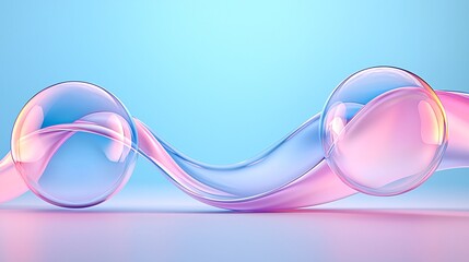 Poster - Abstract reality, a surreal interplay of geometric shapes, vivid colors, and fluid structures, creating an otherworldly composition that defies conventional perspective, evoking a dreamlike and