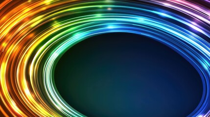 Poster - Dynamic colorful light patterns abstract background digital art vibrant environment artistic perspective visual creativity