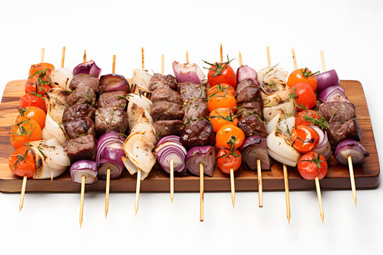BBQ Vegetable Skewers