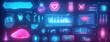 © Robert Kneschke - Futuristic user interface elements with vibrant holographic designs and data visuals