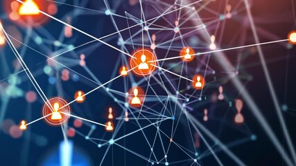 Poster - Global Network Connections: A Visual Representation of Interconnectedness