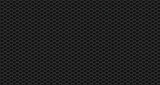 black abstract grainy circle honeycomb grid loudspeaker mesh on polyfoam background
