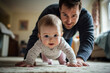 © Tetiana - Baby's first steps made generative AI