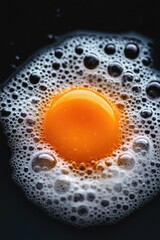 Wall Mural - Fried Egg in Frying Pan