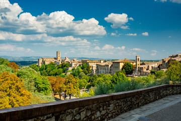 Wall Mural - Colle di Val d'Elsa, Italy. Panoramic view