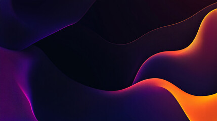 Poster - Vibrant waves of color undulate in a mesmerizing abstract display, creating a dynamic visual experience