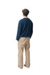 © StockPhotoPro - Teenager standing and looking away back view