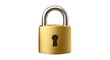 © Designer845 - padlock with key