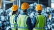 © tuiphotoengineer - Futuristic Global Waste Management Control Center Utilizing Advanced Monitoring Data Analytics and Automation Technologies to Optimize Resource Conservation and Sustainability Efforts