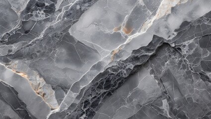 Aufkleber - Gray marble texture with intricate patterns and natural veining suitable for background use and design elements. Copy Space