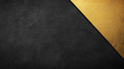 Aufkleber - Elegant Black and Gold Background for Luxury Design Projects and Modern Creative Presentations