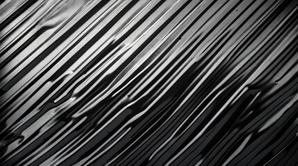 Poster - Abstract black and white textured background with wavy lines and patterns suitable for use as a backdrop or design element Copy Space