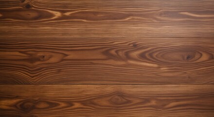 Aufkleber - Brown wood texture background with natural grain patterns ideal for design projects and copy space for text placement.