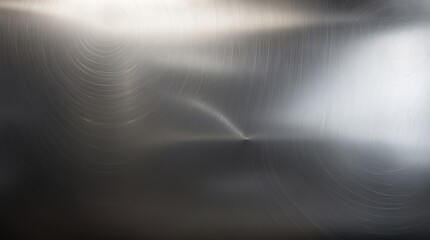 Aufkleber - Abstract texture of polished metal surface with circular patterns and subtle reflections suitable for background design and Copy Space