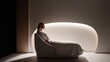 © Narongsag - Woman Relaxing in Modern Minimalist UV Therapy Bed  Skin Rejuvenation  Wellness Spa
