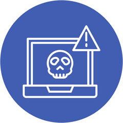 Sticker - Cyber Threats Icon