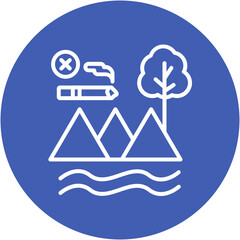 Poster - Smoke Free Environment Icon