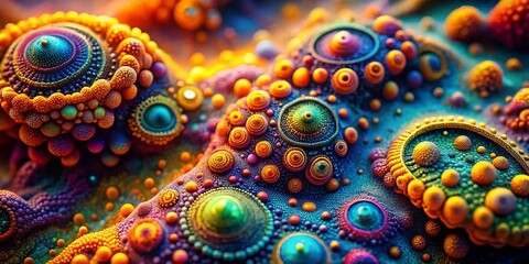 Poster - Macro Photography: Intricate Details of Abstract Texture 45645645