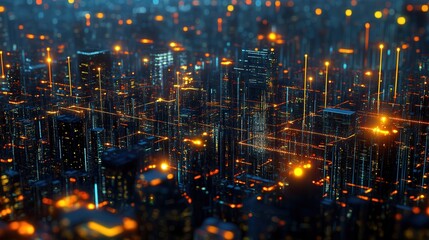 Poster - citywide energy storage network ensuring 24/7 renewable power availability.