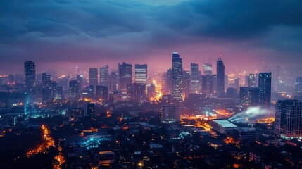 Poster - citywide energy storage network ensuring 24/7 renewable power availability.
