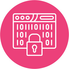 Sticker - Encryption Icon