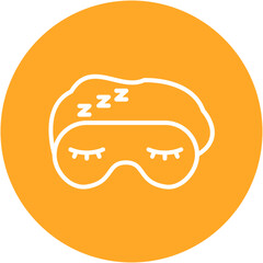 Poster - Sleep Mask Icon