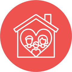 Sticker - Family Values Icon