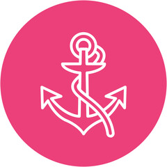 Wall Mural - Anchor Icon